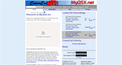 Desktop Screenshot of myqsx.net